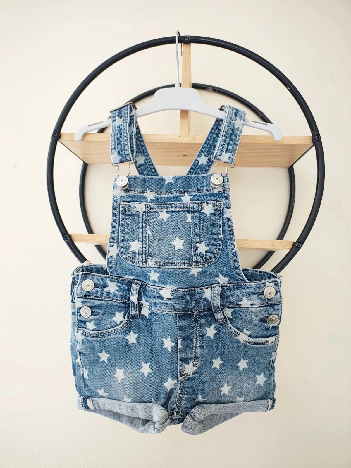 3 4 ans salopette short en jean h&m